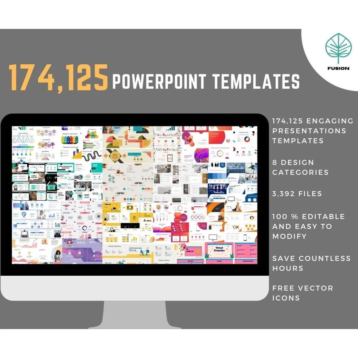 174,125 PowerPoint Templates